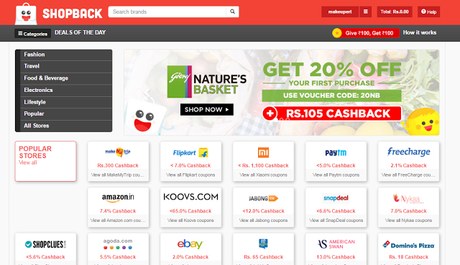Flipkart Online Shopping just got Better with Cashback from ShopBack!