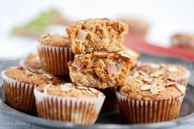 Vegan Rhubarb Muffins