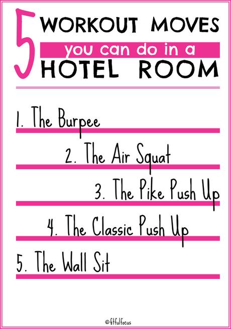 5 Workout Moves You Can Do In A Hotel Room