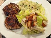 Lamb Patties with "Cleopatra" Salad