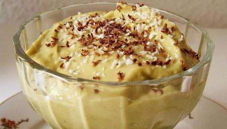 Paleo Dessert Recipes Banana Avocado Mousse Featured Image