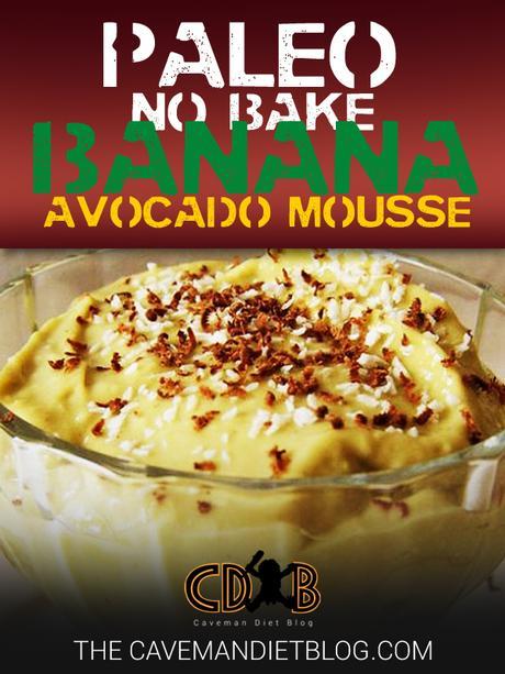 Paleo Dessert Recipes Banana Avocado Mousse Main Image