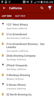 theCompass Winery, Brewery, Distillery Locator App Release 2.0
