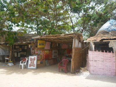 Visting A Pink Lake! : My Trip to Lac Rose in Senegal Souvenirs at Lac Rose