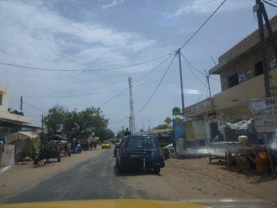 Visting A Pink Lake! : My Trip to Lac Rose in Senegal On route to Lac Rose