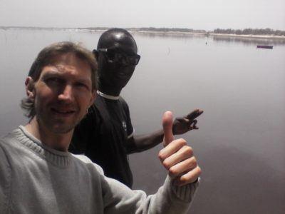 Visting A Pink Lake! : My Trip to Lac Rose in Senegal Pele and I by Lac Rose