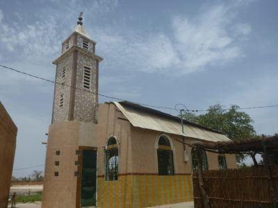 Visting A Pink Lake! : My Trip to Lac Rose in Senegal Mosque by Lac Rose, Senegal