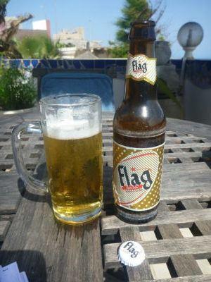 Staying at Maison Abaka, N’Gor Beach, Dakar, Senegal Beer by the beach