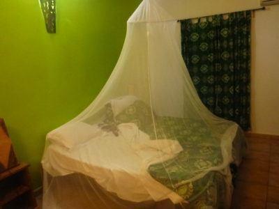 Staying at Maison Abaka, N’Gor Beach, Dakar, Senegal Mosquito Net