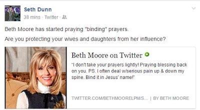 Beth Moore bible twisting now includes 
