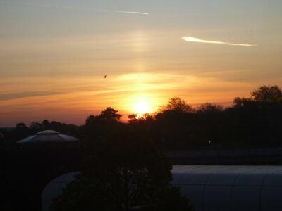 Secret Senegal: Dean Court to Dakar – Goodbye the Portman, Up the Cherries #MSMLostLuggage Sunrise at Gatwick Airport, London
