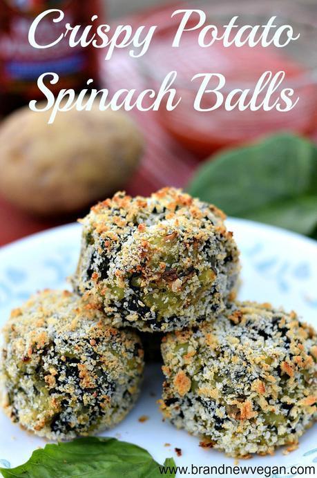 potato spinach balls pin