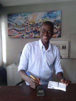 Staying at Hotel Baraka in Downtown Dakar, Senegal Adama at Hotel Baraka