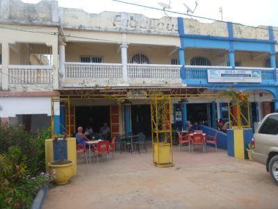 Staying at the Banana Lodge Apartments in Brufut Village, The Gambia Neil's Bar at Brufut