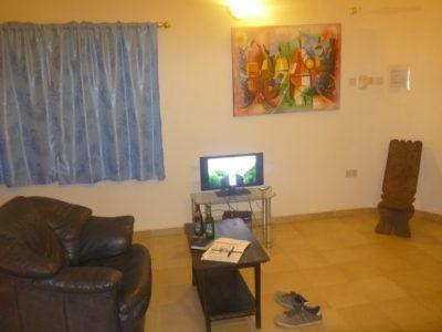 Staying at the Banana Lodge Apartments in Brufut Village, The Gambia My apartment at Banana Lodge