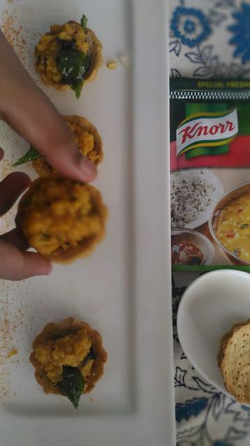 Jowar Atta Tarts and Dal Tadka with Kachumber  for KnorrMasterClass