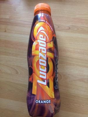 Today's Review: Lucozade Zero Orange