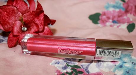 Maybelline Color Sensational High Shine Lip Gloss 30 One Shine Day Review & Swatch