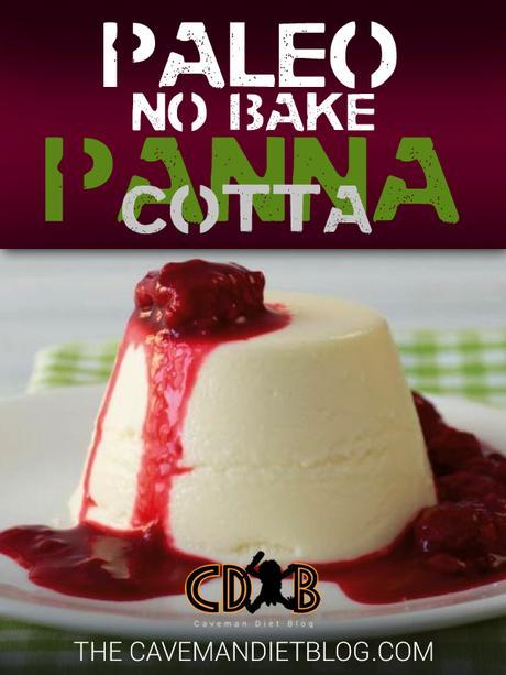 Paleo Dessert Recipes: No Bake Panna Cotta Main Image
