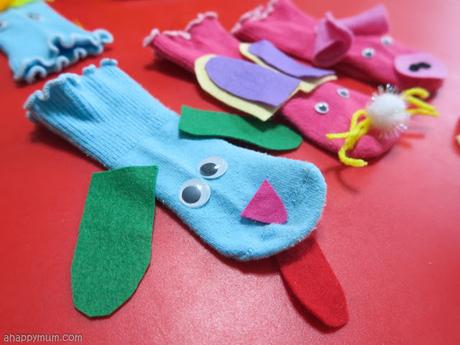 Creativity 521 #92 - Animal sock puppets