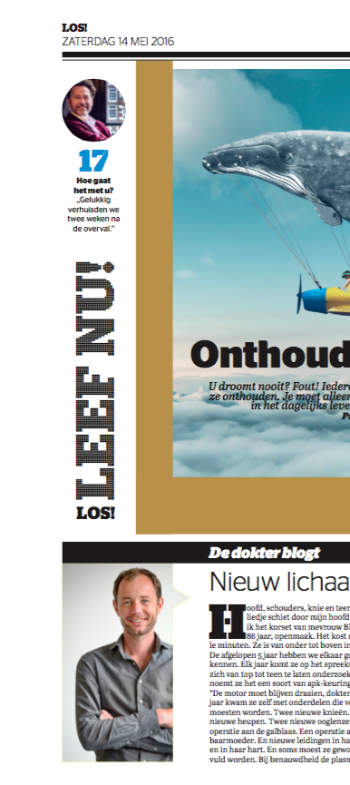 De Telegraaf: it is Vrij! a new weekend supplement