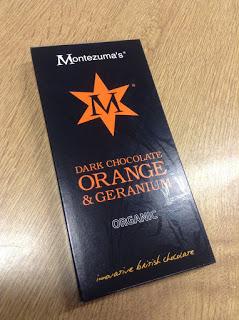 montezumas dark chocolate orange and geranium