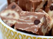 Brownie Batter Swirled Cookie Dough Fudge