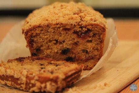 Crumble Top Cherry & Chocolate Loaf