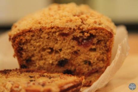 Crumble Top Cherry & Chocolate Loaf