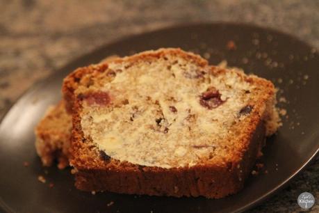 Crumble Top Cherry & Chocolate Loaf