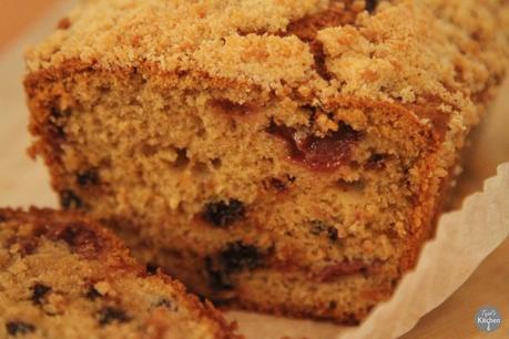 Crumble Top Cherry & Chocolate Loaf