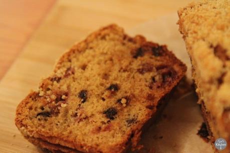 Crumble Top Cherry & Chocolate Loaf