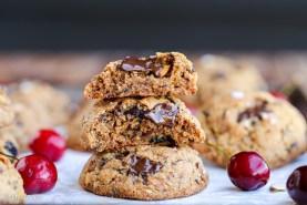 Paleo Cherry Almond Chocolate Chunk Cookies