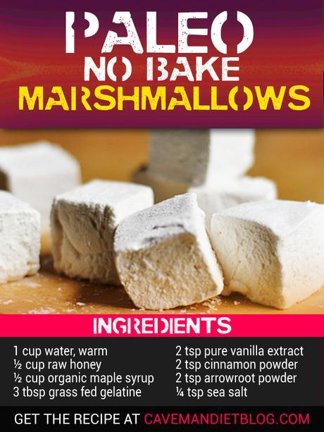 paleo dessert recipes marshmallow ingredient image