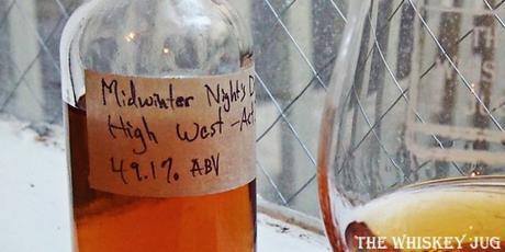 High West MidWinter Night's Dram Act 3 Label