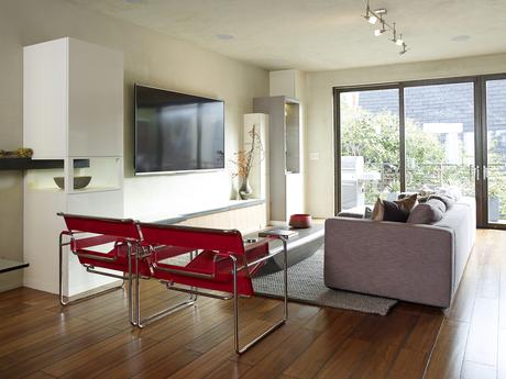 San Francisco living room with Wassily chairs