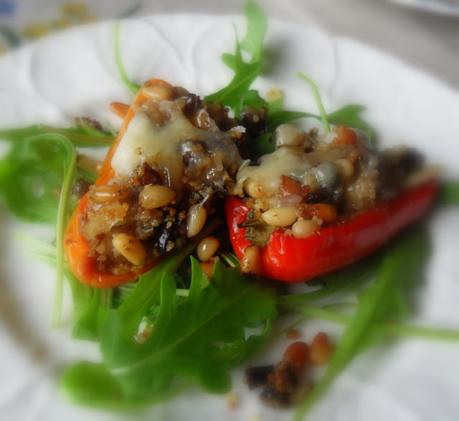 Stuffed Baby Sweet Bell Peppers