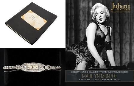 Marilyn Monroe Items from the Estate of Lee Strasberg to be auctioned
