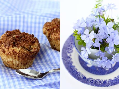 Gluten Free Pecan and Cinnamon Muffins