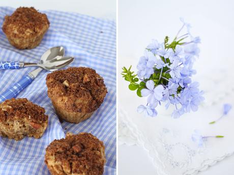 Gluten Free Pecan and Cinnamon Muffins