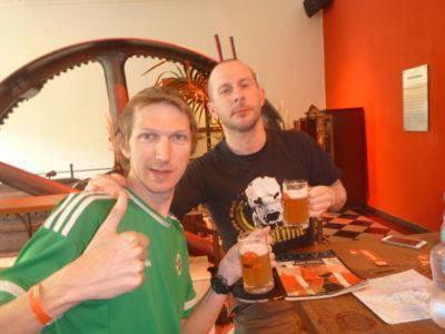Backpacking in Austria: Taking Full Advantage of the Salzburg Card #visitsalzburg Beers at Stiegl-Brauwelt