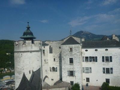 Backpacking in Austria: Taking Full Advantage of the Salzburg Card #visitsalzburg View from the top of Hohensalzburg Fortress,, Salzburg #visitsalzburg