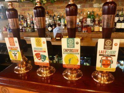 Interview with 83 Year Old Blogger Ron Hands in Southbourne, Dorset, England: Author of ‘Growing Up With War’ Beers on tap in the Brewhouse