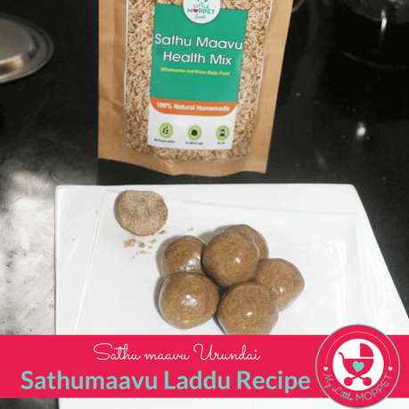 Sathu maavu Urundai / Sathumaavu Laddu Recipe