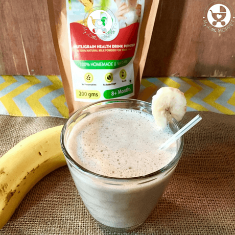 Multigrain Banana Milkshake Recipe