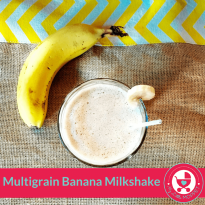 Multigrain Banana Milkshake Recipe