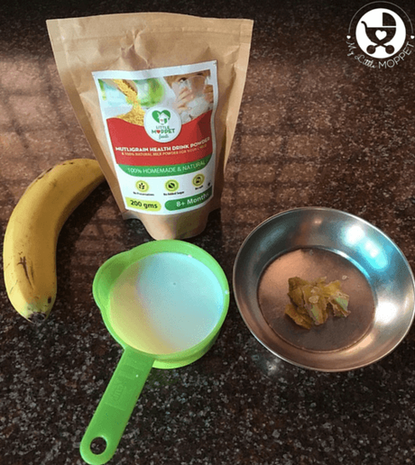 Multigrain Banana Milkshake Recipe