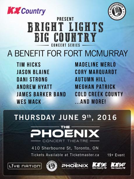 Fort McMurray Benefit Concert