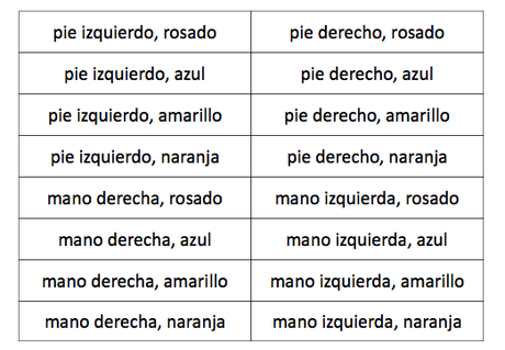 Creating an outdoor game with Spanish vocabulary
