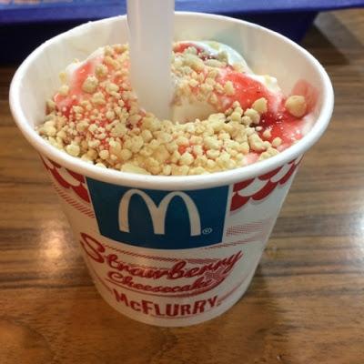 Today's Review: McDonald's Strawberry Cheesecake McFlurry